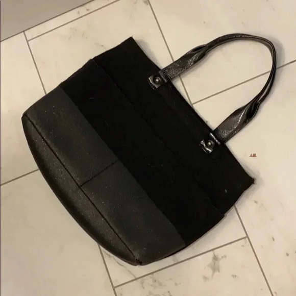 Kate Spade Black Sparkly Tote Work Bag - Picture 2 of 9
